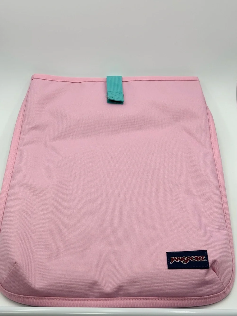 Jansport Pink Sleeve with Navy Logo‎ Patch